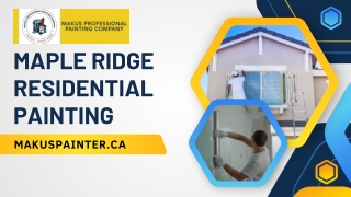 Unparalleled Residential Painting Services Maple Ridge's Trusted Painting Service Provider