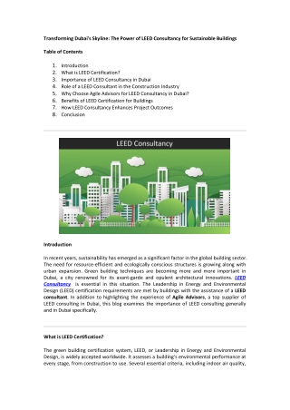 transforming dubai s skyline the power of leed