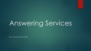 Answering Services