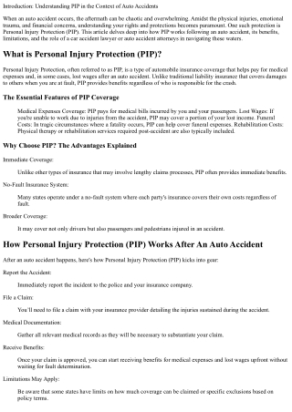 introduction understanding pip in the context