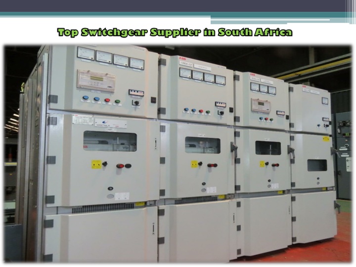 top switchgear supplier in south africa