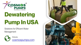 dewatering pump in USA