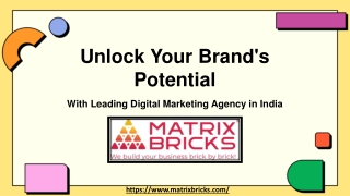 Unlock Your Brand's Potential with Leading Digital Marketing Agency in India