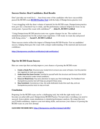 success stories real candidates real results