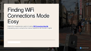 The Ultimate Guide to Finding WiFi Connections Near Me