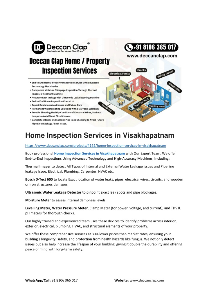 home inspection services in visakhapatnam