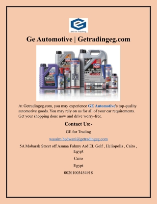 ge automotive getradingeg com
