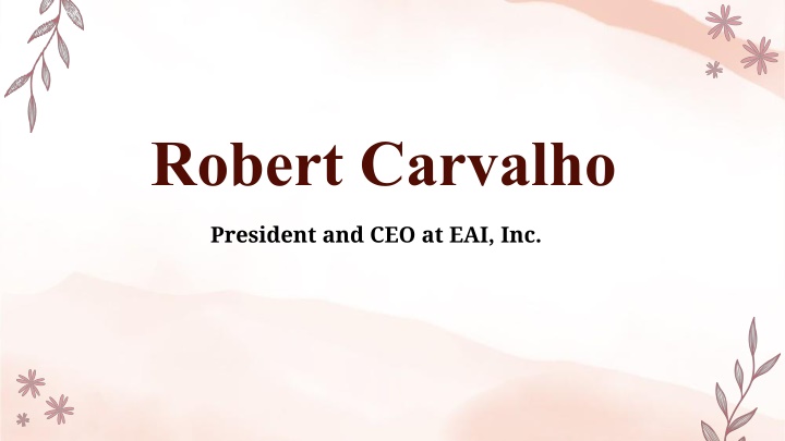 robert carvalho