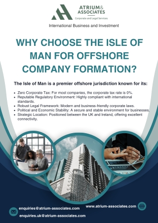 Why Choose the Isle of Man for Offshore Company Formation