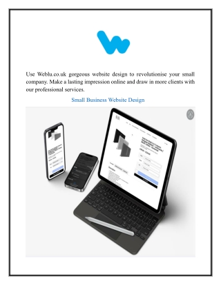 use weblu co uk gorgeous website design
