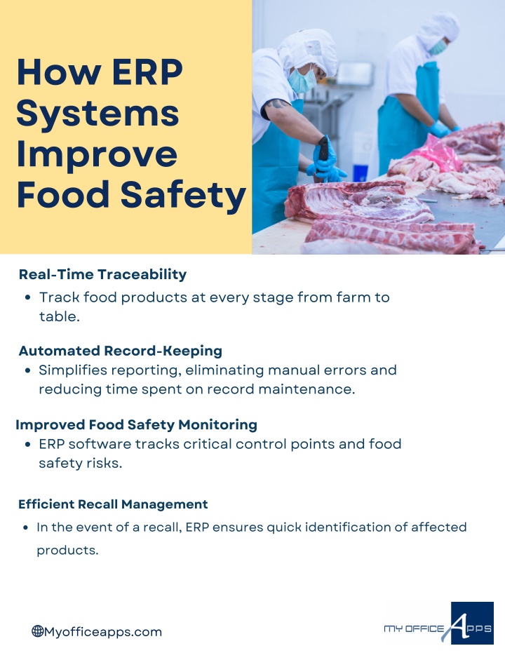 how erp systems improve food safety