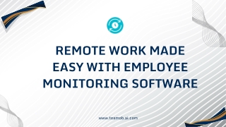 remote work made easy with employee monitoring