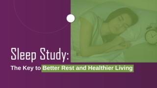 Diagnosing Sleep Disorders Effectively