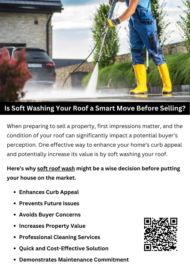 is soft washing your roof a smart move before