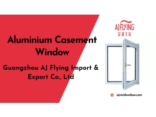 Aluminium Casement Window - Ajwindowdoor.com