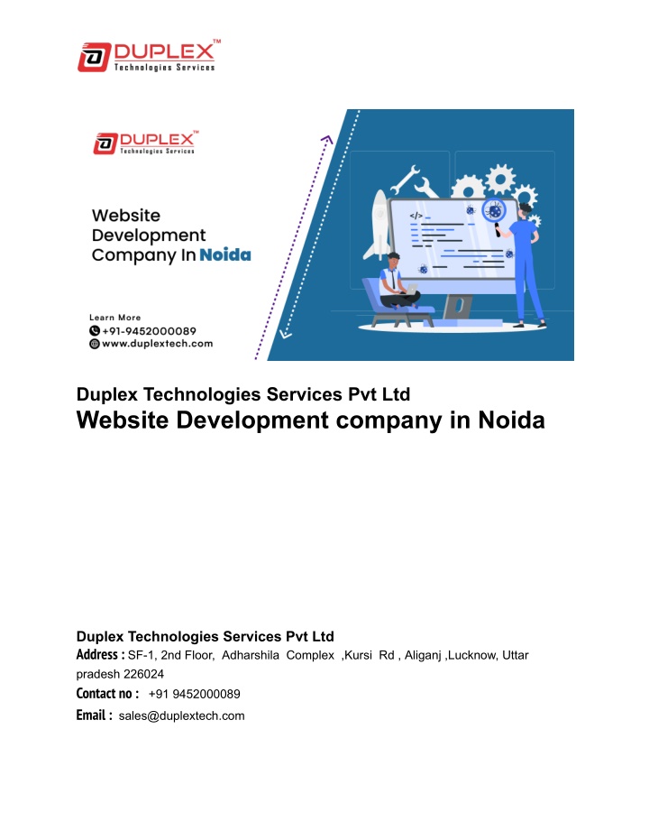 duplex technologies services pvt ltd website