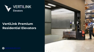 Luxury Residential Elevators Your Solution for Modern Living | Vertilink