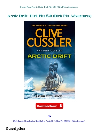 Books Read Arctic Drift Dirk Pitt #20 (Dirk Pitt Adventures)