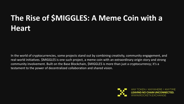 the rise of miggles a meme coin with a heart