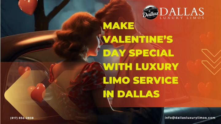 make valentine s day special with luxury limo