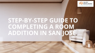 Step by Step Guide to Completing a Room Addition in San Jose