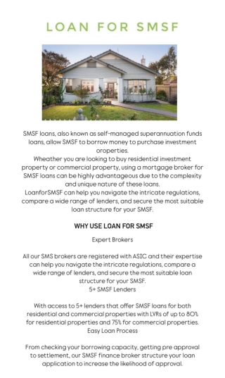 Loanforsmsf