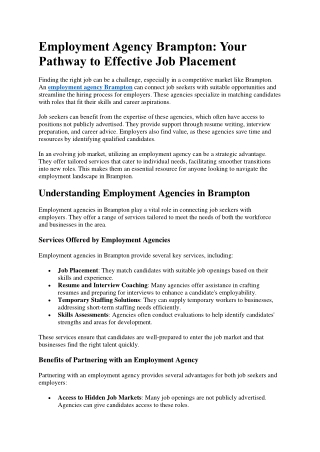 Employment Agency Brampton.docx