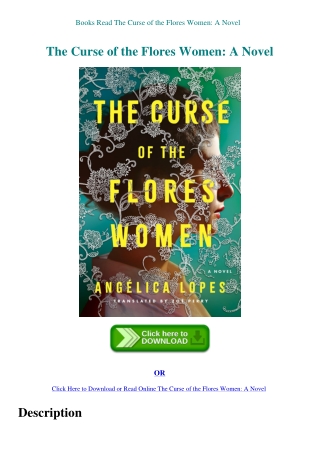 Books Read The Curse of the Flores Women A Novel