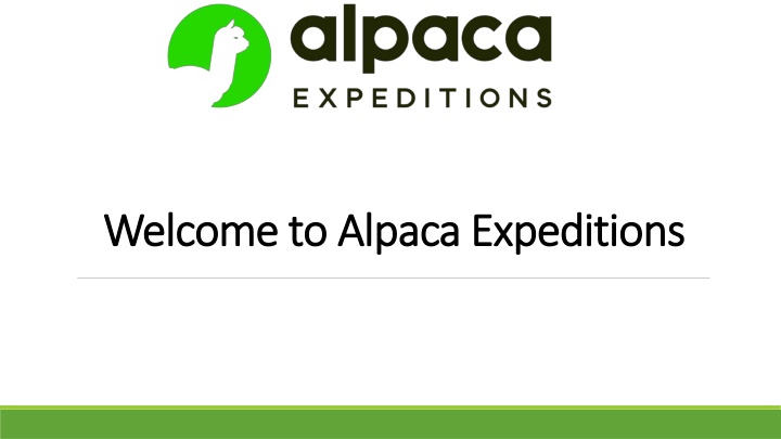 welcome to alpaca expeditions