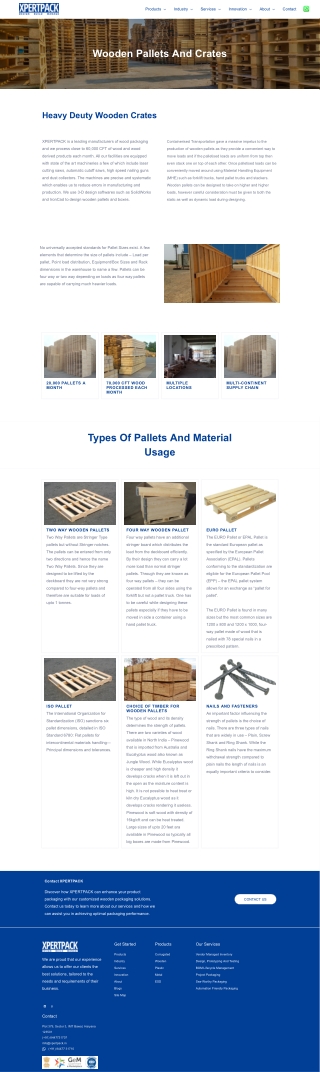 Heavy-Duty Wooden Crates