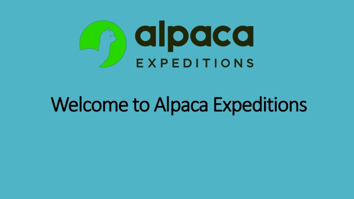 welcome to alpaca expeditions