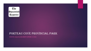 Porteau Cove Provincial Park  - www.squamishreporter.com