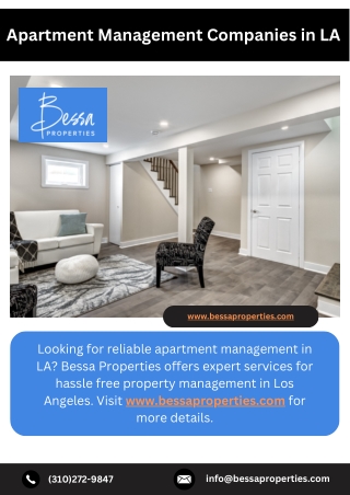 apartment management companies in la