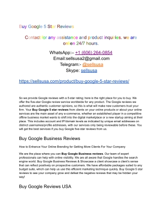 How to Get 5-star Google Reviews_