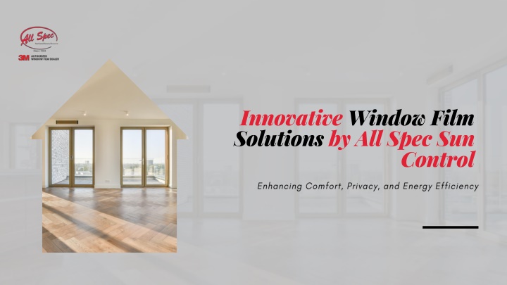 innovative window film solutions by all spec