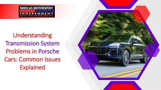 understanding transmission system problems