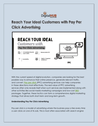 reach your ideal customers with pay per