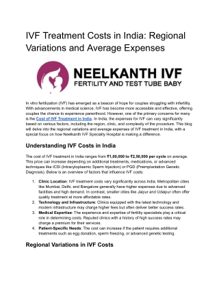 neelkanth ivf