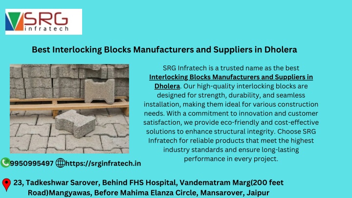 best interlocking blocks manufacturers