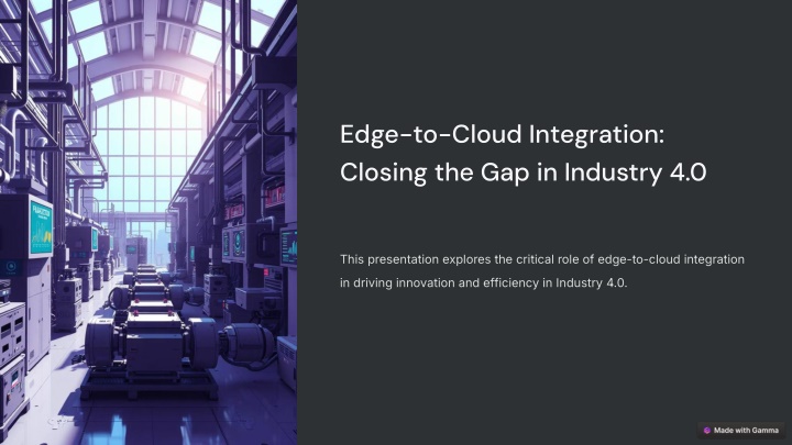 edge to cloud integration closing