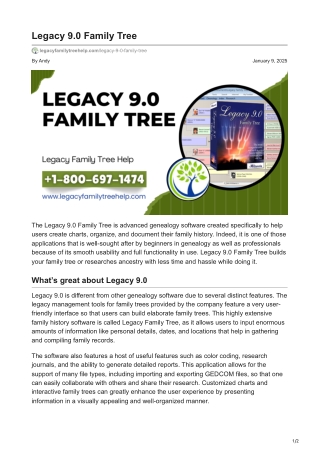 Legacy 9.0