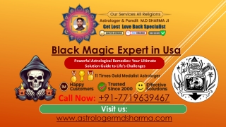 Black Magic Removal Expert in USA - Expert Solutions