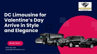 DC Limousine for Valentines Day  Arrive in Style and Elegance