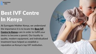 Best IVF Centre In Kenya