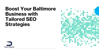 Boost Your Baltimore Business with Tailored SEO Strategies