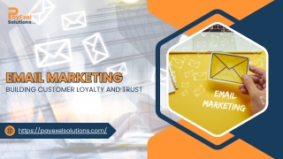 Email Marketing Building Customer Loyalty and Trust