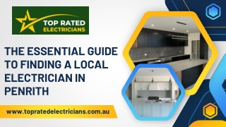 The Essential Guide to Finding a Local Electrician in Penrith