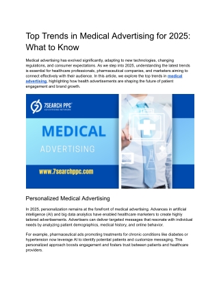 Top Trends in Medical Advertising for 2025_ What to Know