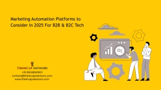 Marketing Automation Platforms to Consider In 2025 For B2B & B2C Tech