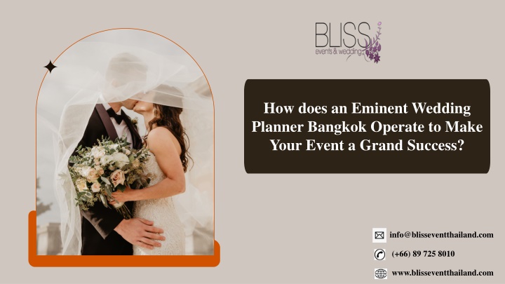 how does an eminent wedding planner bangkok